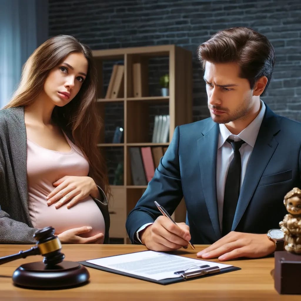 Розлучення під час вагітності