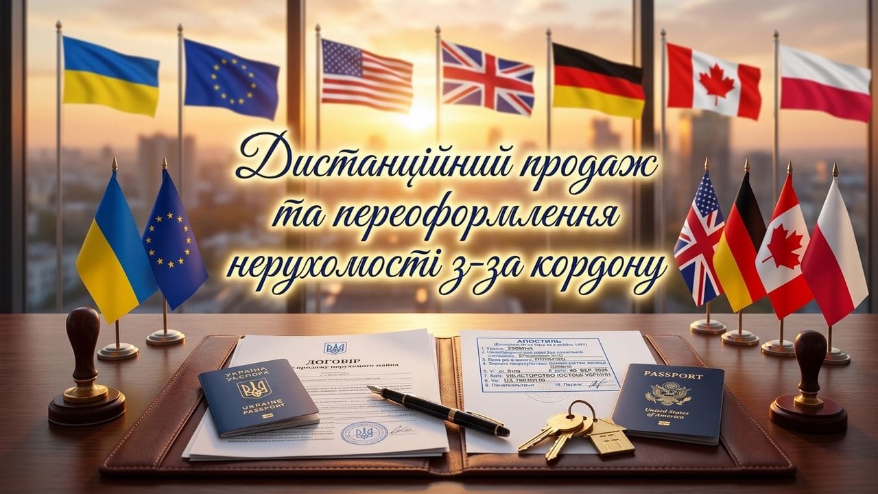 Як безпечно продати квартиру в Україні перебуваючи за кордоном
