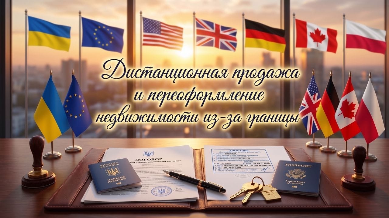 Как безопасно продать квартиру в Украине находясь за границей