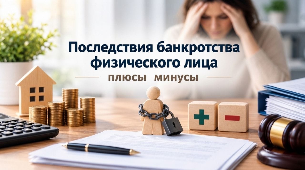 Последствия банкротства физического лица: плюсы и минусы